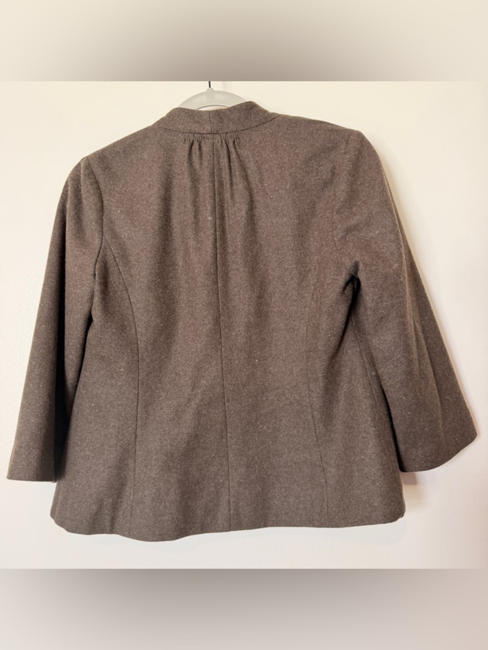 Tabitha Brown Open-Front Ruffle Blazer - Picture 3 of 3